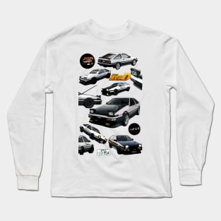 AE86 Fanart Long Sleeve T-Shirt